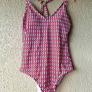 Kona Sol Bathing Suit - Size L 12-14. One Piece. NWT